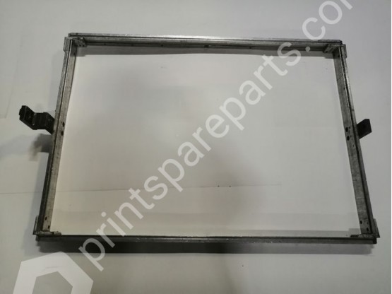 Top section frame of waste removal / blank separation, used