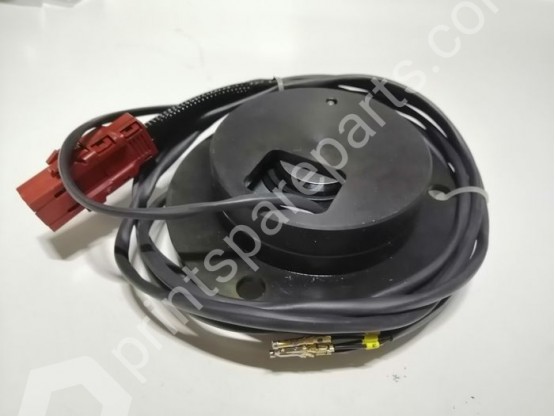 Slide ring, rotary converter