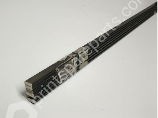 Torsion spring of the gripper shaft