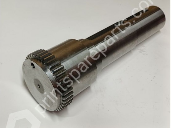 Shaft with pinion
