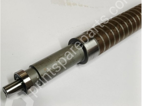 Spiral folding shaft