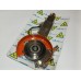 Pneumatic disk blade holder