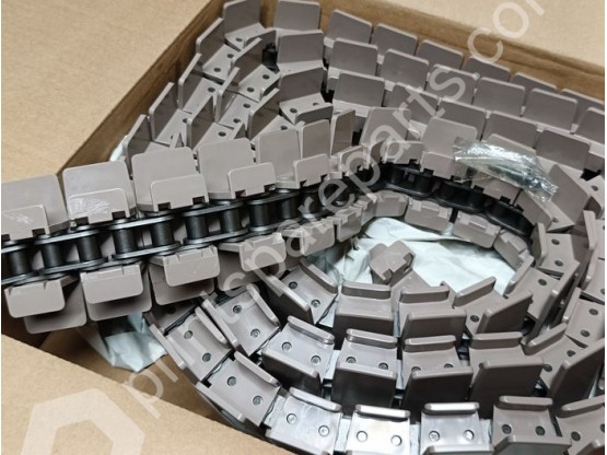 Overturn conveyor chain