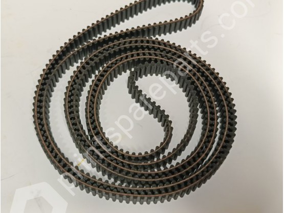 Double sided toothed belt